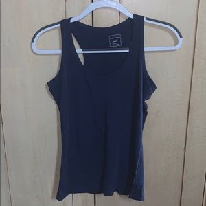 Navy blue tank top
